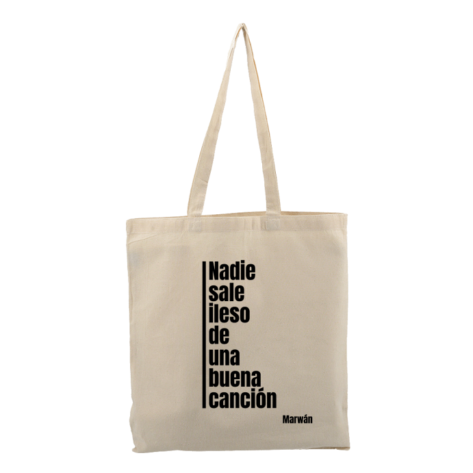 Totebag "Nadie sale ileso..."